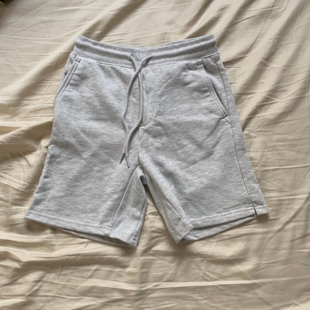 Pull&Bear Grey Athletic Shorts - Size 28